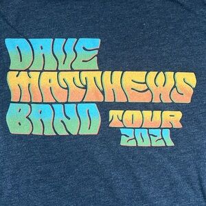Dave Matthews Band Graphic Tour TShirt Size Large